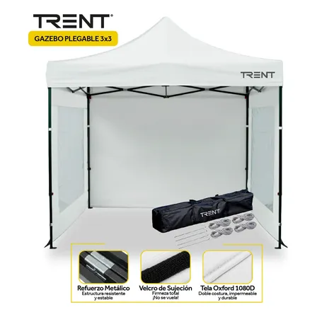 Gazebo blanco